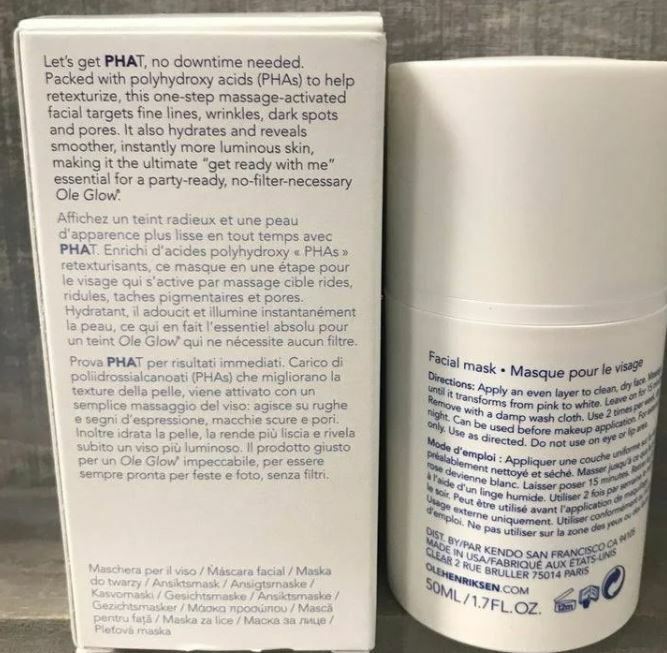 PHAT glow facial