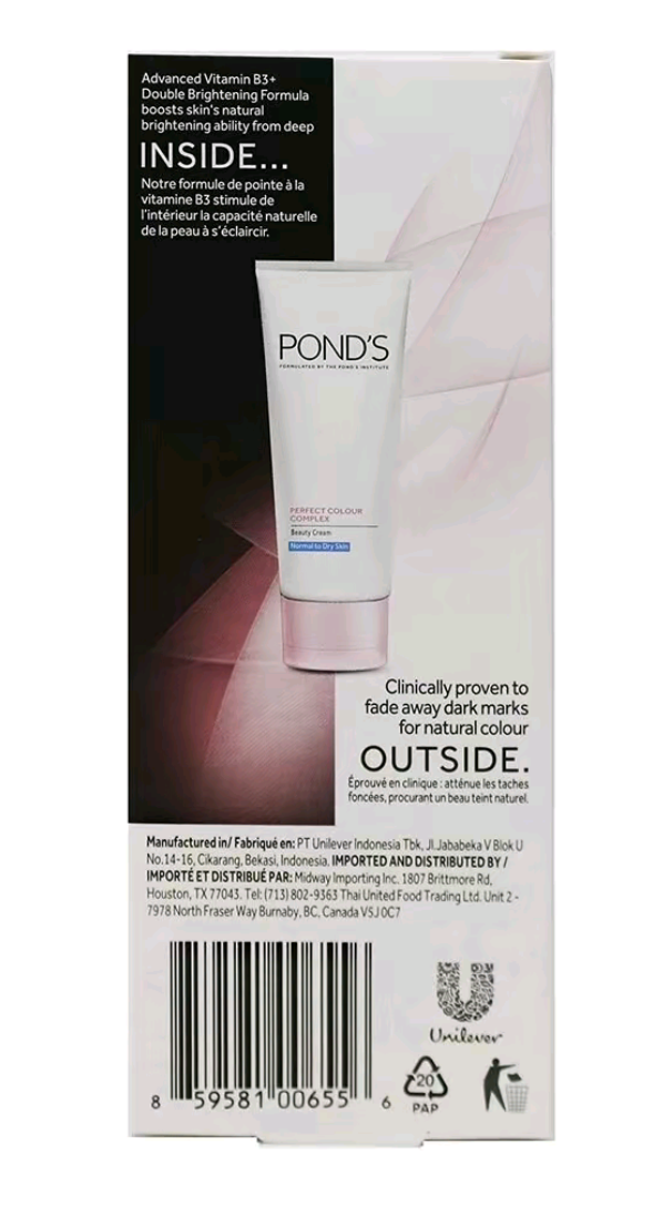 Pond's perfect color complex